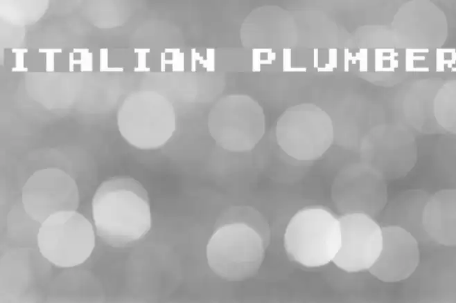 Italian Plumber Font examples
