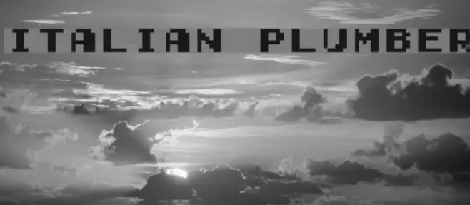 Italian Plumber Font examples