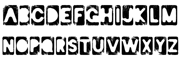 Italian Revolution Font LOWERCASE