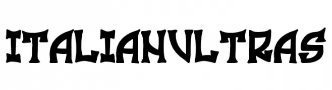 Italian Ultras Font