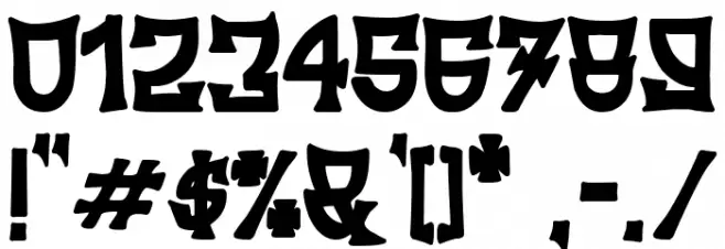 Italian Ultras Font OTHER CHARS