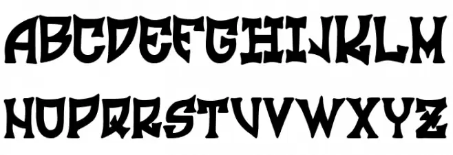Italian Ultras Font LOWERCASE