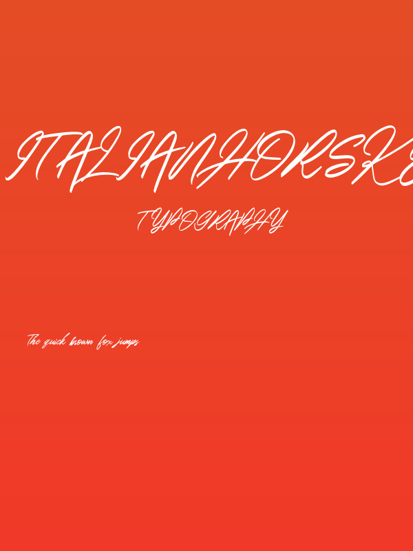 ItalianHorskeyDemo Poster