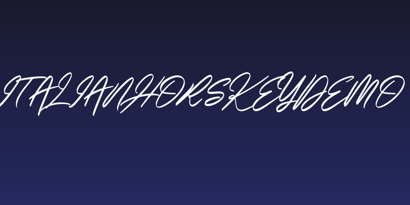 ItalianHorskeyDemo Social Header