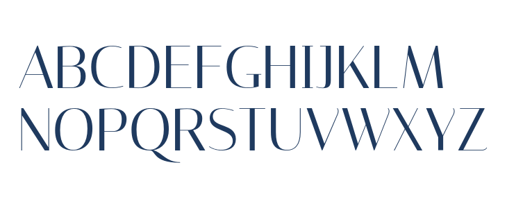 Italiana-Regular Uppercase