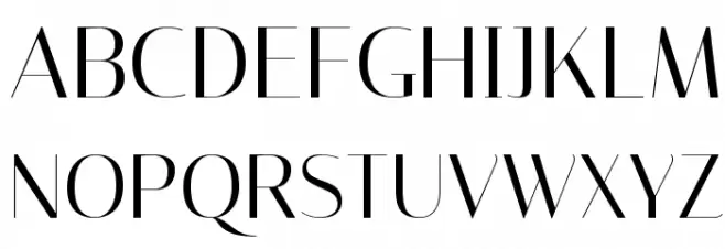 Italiana Schriftart Groß