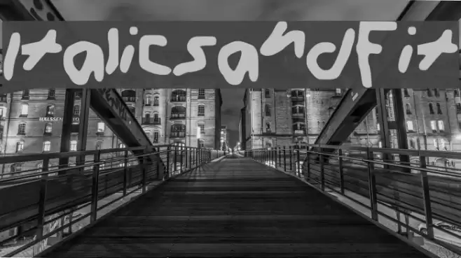 Italics_and_F____it Font examples