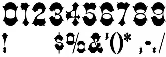 Italienne Font OTHER CHARS