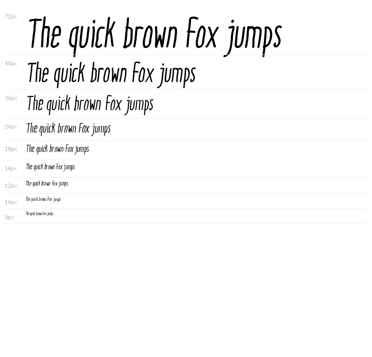 Italo Medium Italic Waterfall