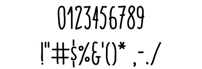 Italo Medium Font OTHER CHARS