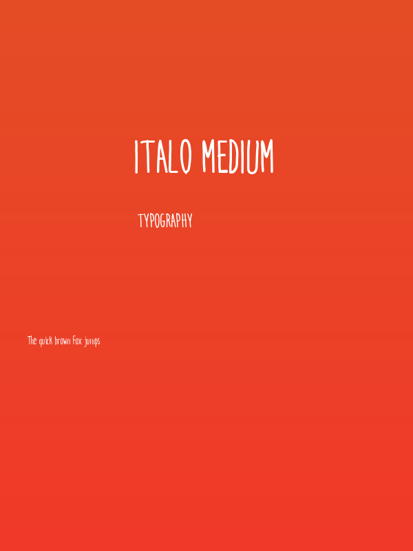 Italo Medium Poster