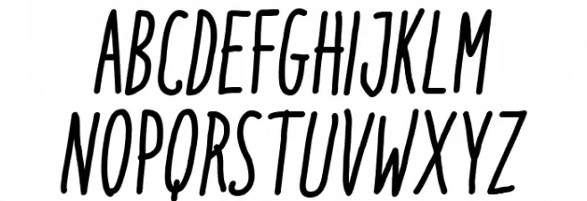 Italo-MediumItalic Schriftart Groß