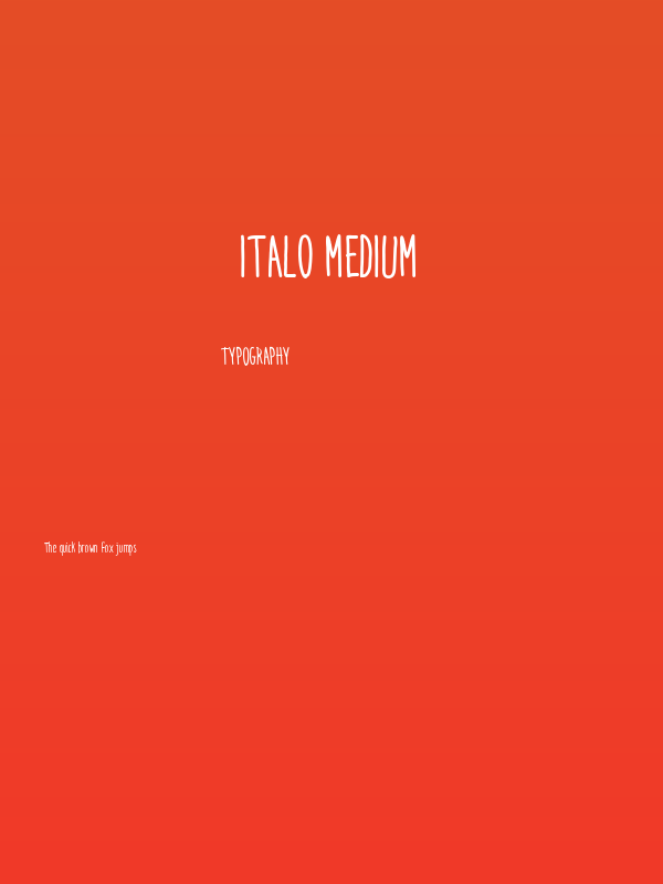 Italo Medium Poster