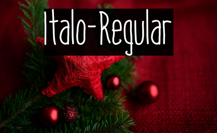 Italo-Regular Example 1