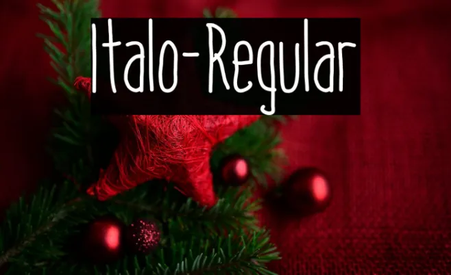 Italo-Regular Example 1