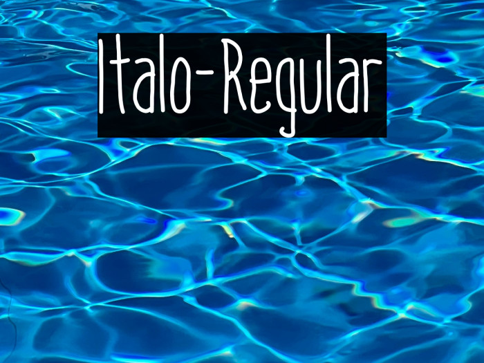 Italo-Regular Example 2