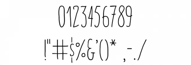 ItaloLight Font OTHER CHARS