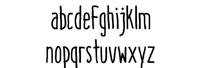 ItaloMedium Font LOWERCASE