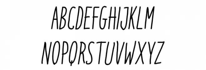 ItaloRegularItalic Schriftart Groß