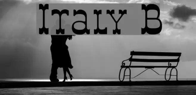 Italy B フォント examples