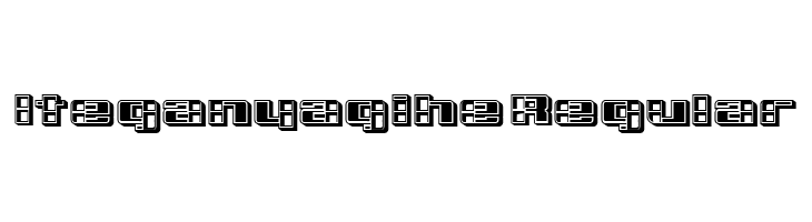 Iteganyagihe Regular  baixar fontes gratis