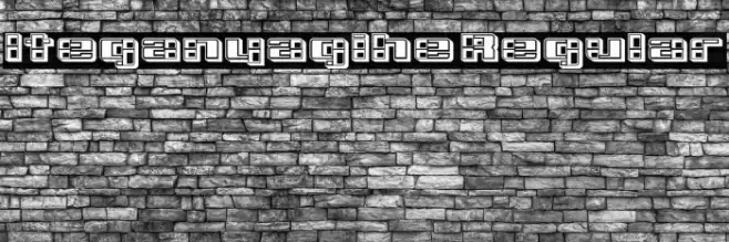 Iteganyagihe Regular Font examples