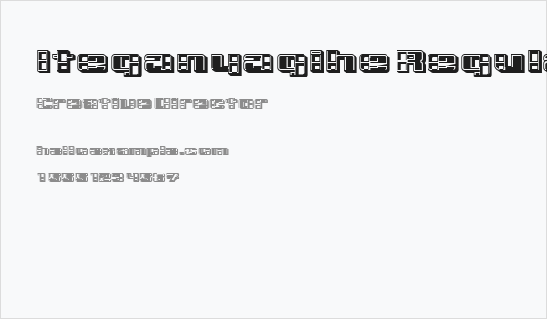 Iteganyagihe Regular Business Card