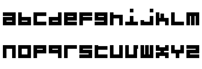 Item Black Font LOWERCASE