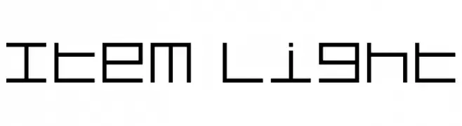 Item Light  لخطوط تنزيل