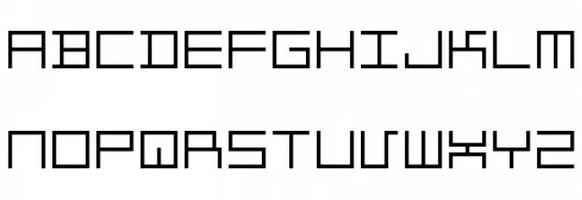Item Light Font Litere mari