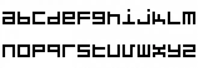 Item Font LOWERCASE