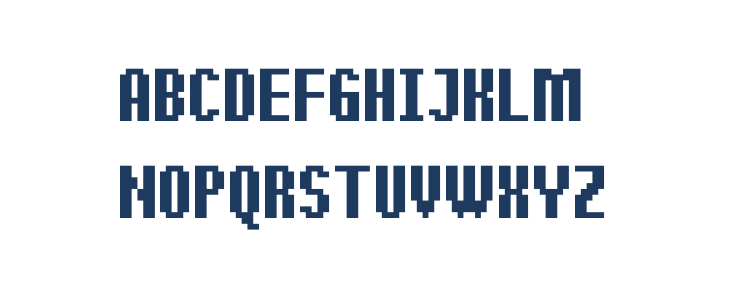 Ithaca Uppercase