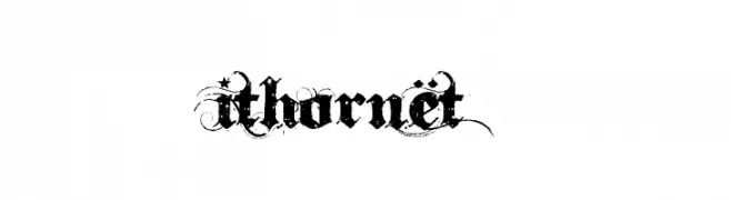 Ithornët  フリーフォントのダウンロード