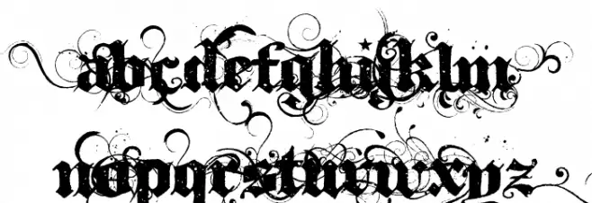 Ithornt Schriftart Groß