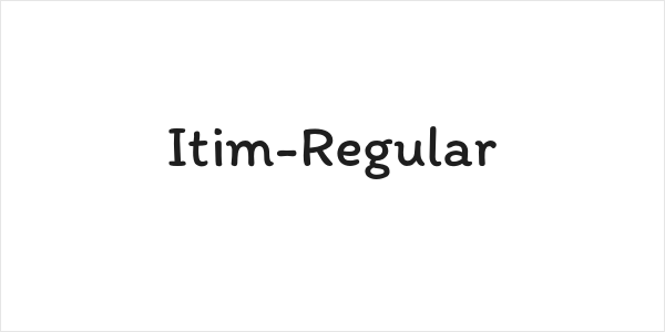 Itim-Regular Logo