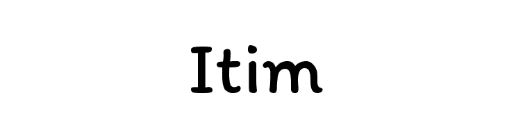 Itim Font