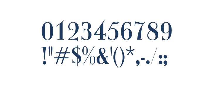 ItingOpti-Regular Other Characters