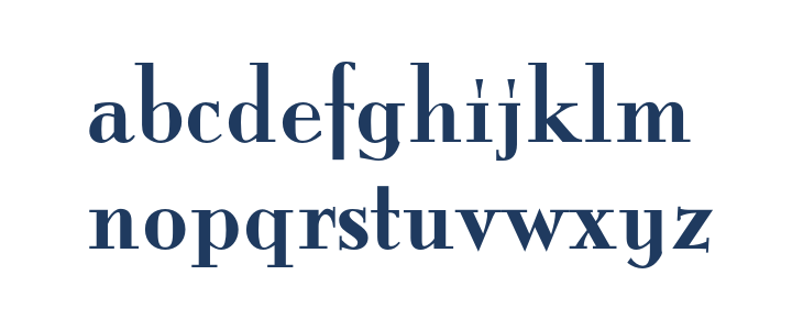 ItingOpti-Regular Lowercase