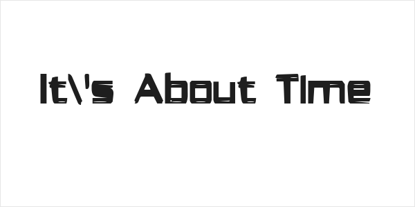 It's About Time Logo