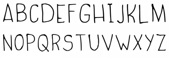 Its My Pal Regular Font Litere mari