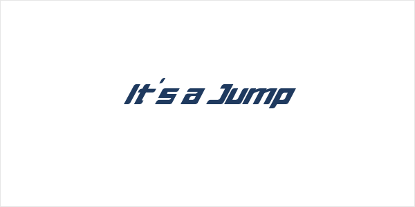 It's a Jump Logo
