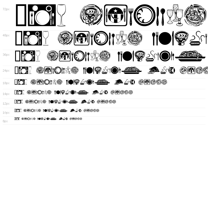 It's served Waterfall