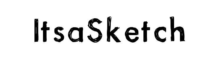 ItsaSketch  Frei Schriftart Herunterladen