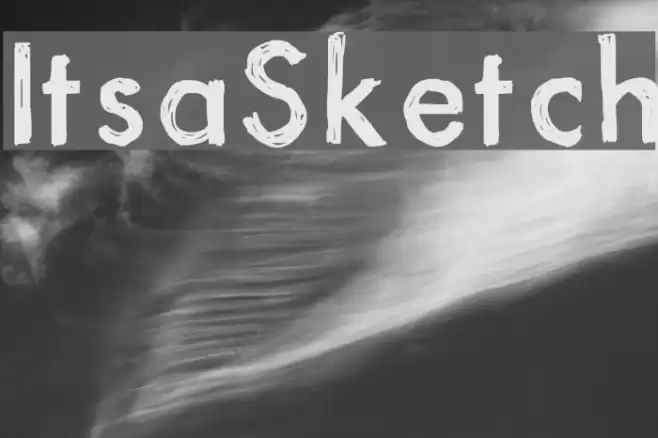 ItsaSketch Font examples