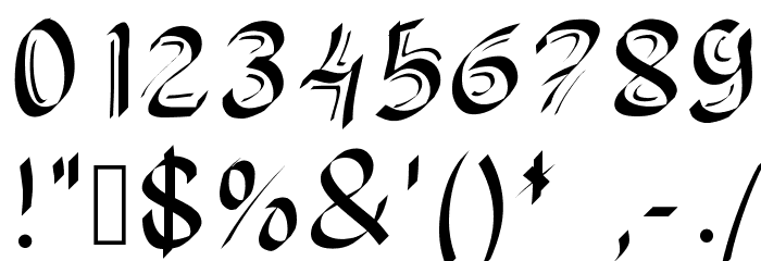 Itsbeautiful Font OTHER CHARS