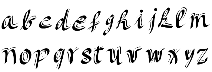 Itsbeautiful Font LOWERCASE