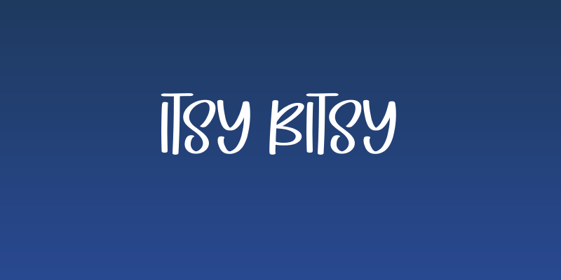 Itsy Bitsy Social Header