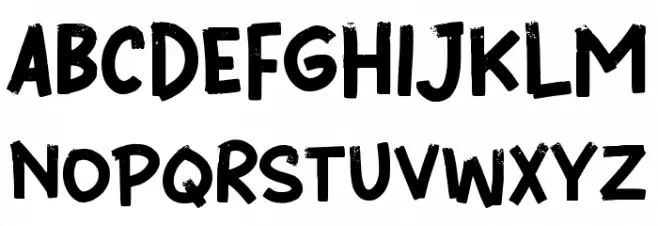 Itung Schriftart Groß