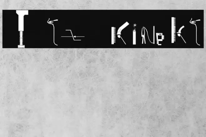 Itz Kinekt Font examples