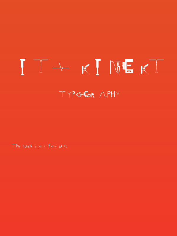 Itz Kinekt Poster